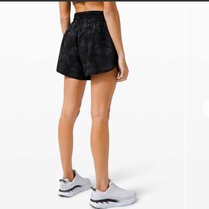 Lululemon Track that Mid Rise Camo Shorts
